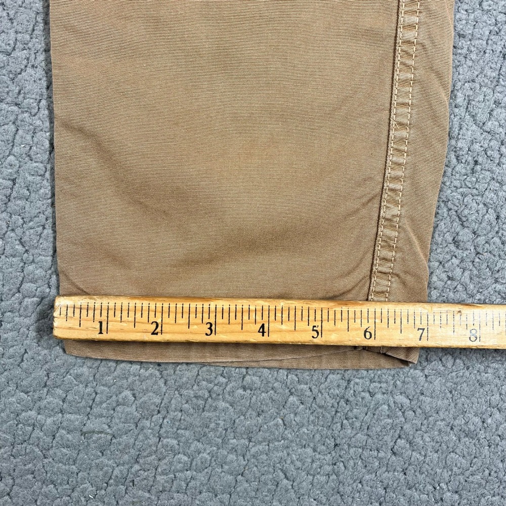 Apolis Global Citizen Pants Men 31 Straight Leg Cotton Canvas Tan Made in USA - Picture 13 of 14